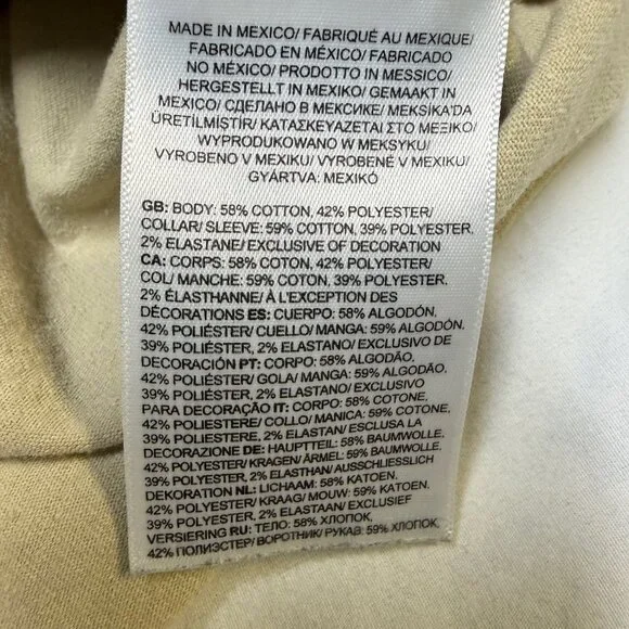 The North Face Women’s Berk Ringer T-Shirt Large Yellow Graphic EUC - Picture 7 of 12